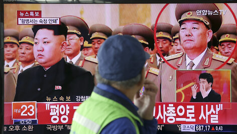 Kim Jong Unas su Hjon Jong Cholu