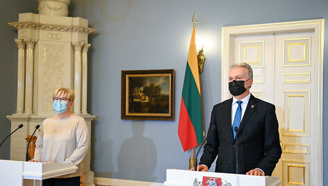 Prezidento susitikimas su paskirtąja Ministre Pirmininke Ingrida &Scaron;imonyte