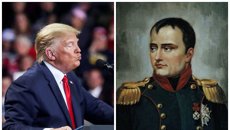 Donaldas Trumpas ir Napoleonas Bonapartas