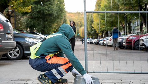 Paruošiamieji darbai Laisvės alėjos tęsinyje