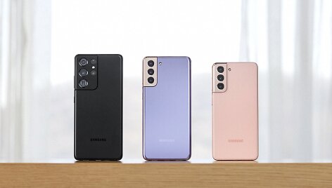 Naujųjų &bdquo;Samsung Galaxy S21&ldquo; telefonų serija