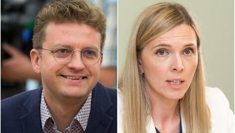 Vytautas Valentinavičius ir Agnė Bilotaitė