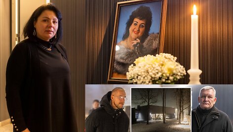 Atsisveikinime su Vitalija Katunskyte: dukra Monika Katunskytė, &bdquo;Žemaitukų&ldquo; narys Linas Vaitkevičius ir buvęs žentas Kęstutis Blažys