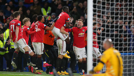 &bdquo;Manchester United&ldquo; futbolininkai
