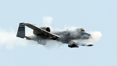 JAV &bdquo;A-10 Thunderbolt II&ldquo; &scaron;turmo lėktuvas