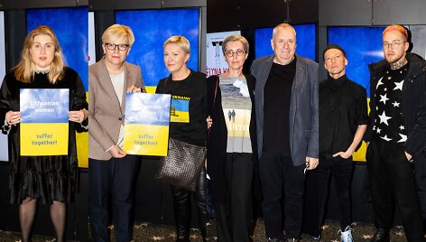 Dovilė Filmanavičiūtė, Ingrida &Scaron;imonytė, Agnė Grigaliūnienė, Haroldas Mackevičius su žmona, Gytis Ivanauskas, Naglis Bierancas