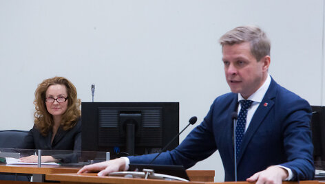 Alma Vaitkunskienė ir Remigijus &Scaron;ima&scaron;ius