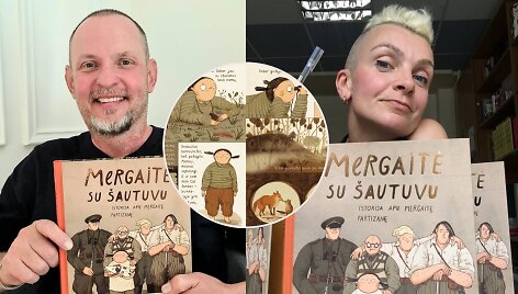 Knygos &bdquo;Mergaitė su &scaron;autuvu&ldquo; kūrėjai