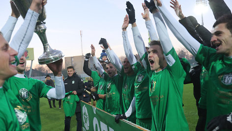 Vilniaus „Žalgiris“ – vėl Lietuvos futbolo A lygos čempionas