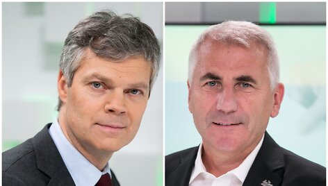 Darius Jauni&scaron;kis ir Vygaudas U&scaron;ackas