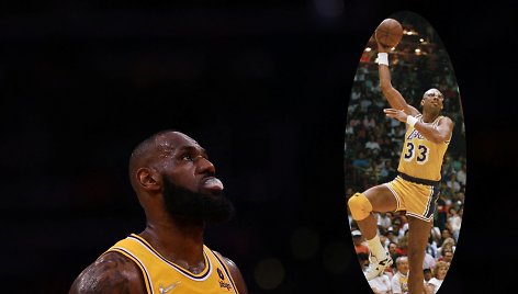 LeBronas Jamesas taikosi į Kareemui Abdul-Jabbarui priklausantį rekordą