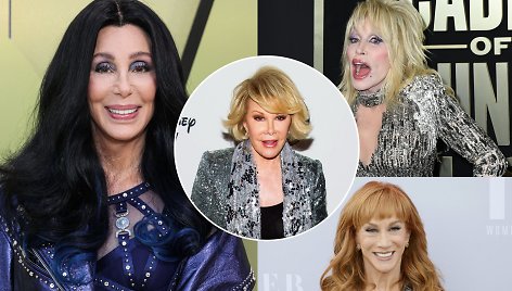 Cher, Dolly Parton, Joan Rivers, Kathy Griffin