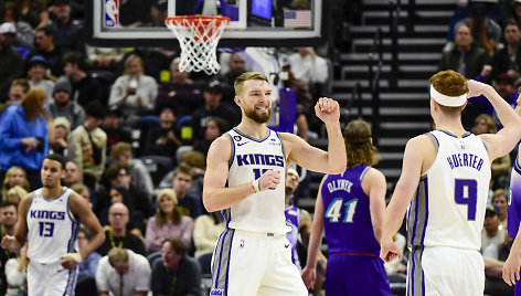 Domanas Sabonis ir Kevinas Huerteris