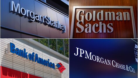 &bdquo;Morgan Stanley&ldquo;, &bdquo;Goldman Sachs&ldquo;, &bdquo;Bank of America&ldquo;, &bdquo;JPMorgan Chase & Co.&ldquo;