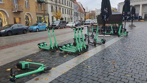Elektriniai paspirtukai Vilniuje