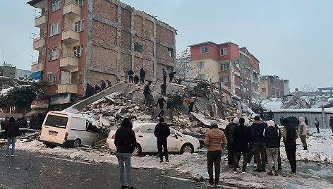 Galingas žemės drebėjimas Turkijoje