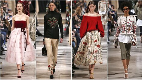 &bdquo;Oscar de la Renta&ldquo; kolekcijos modeliai