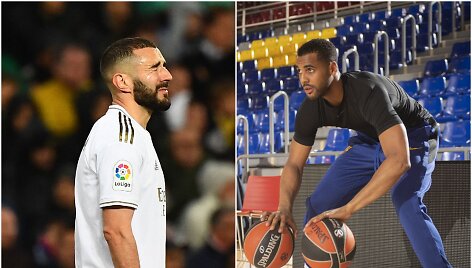 Karimas Benzema ir Brandonas Daviesas