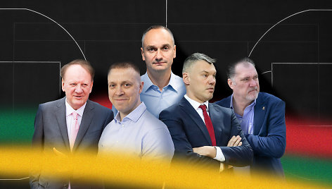 Viršuje – įtempta trijų vyrų kova: įtakingiausių Lietuvos krepšinio asmenų TOP 15