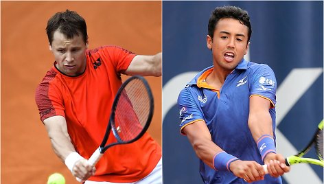 Ričardas Berankis ir Hugo Dellienas