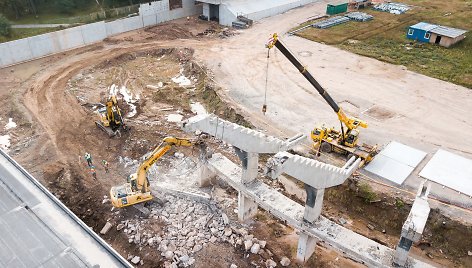 Rekonstruojamas Kauno S.Dariaus ir S.Girėno stadionas