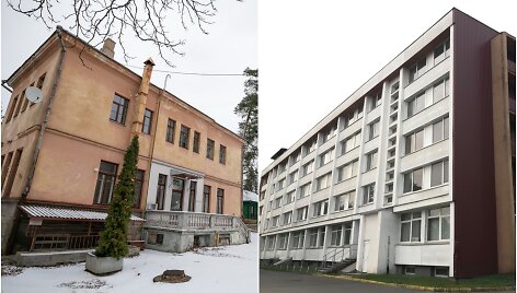 Buvusi Vilniaus infekcinė ligoninė ir buvęs studentų bendrabutis