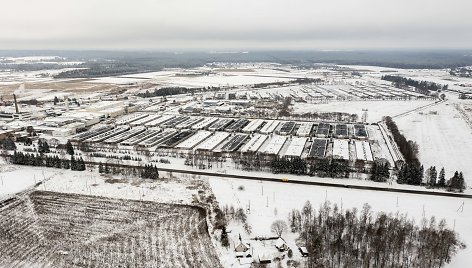 AB „Vilniaus paukštynas“ teritorija Rudaminoje