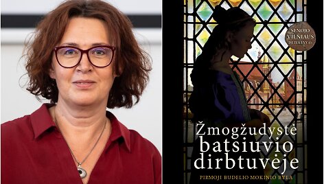 Gina Viliūnė ir jos knyga &bdquo;Žmogžudystė batsiuvio dirbtuvėje&ldquo;