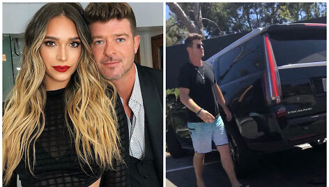 Robinas Thicke'as ir April Love Geary