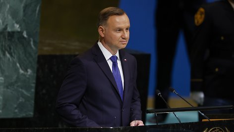 Lenkijos prezidentas Andrzejus Duda