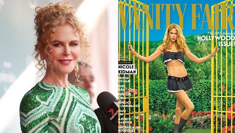 „Vanity Fair“ viršelis su N.Kidman sukėlė internautų pasipiktinimą: „Tai tragedija“