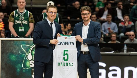 Kauno &bdquo;Žalgiris&ldquo; pasira&scaron;ė sutartį su tarptautine įmonių grupe