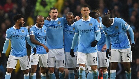 &bdquo;Man City&ldquo; futbolininkai