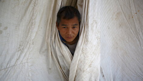 Nepalas po galingo žemės drebėjimo