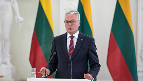 Charles'is Michelis ir Gitanas Nausėda