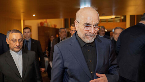 Mohammadas Bagheras Ghalibafas / URS FLUEELER / AFP