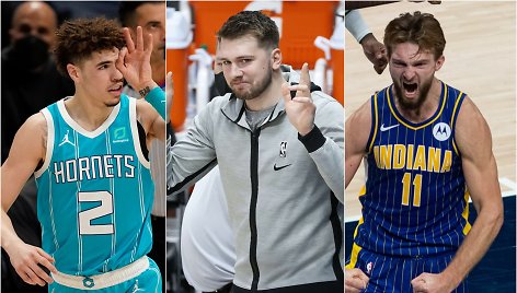 LaMelo Ballas, Luka Dončičius, Domantas Sabonis