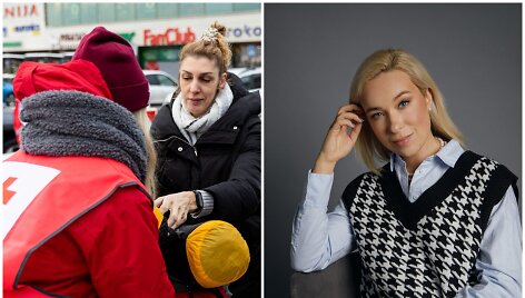 Luka Lesauskaitė ir miegmai&scaron;ių rinkimo akcija