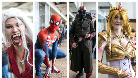 „Comic con Baltics“ dalyvių stilius