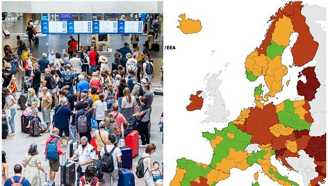 Sergamumas COVID-19 Europos &scaron;alyse. Spalio 14 d.