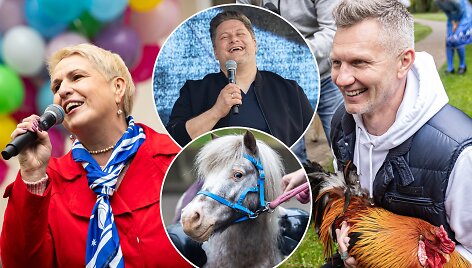 Spalvinga vaikų diena Santaros klinikose