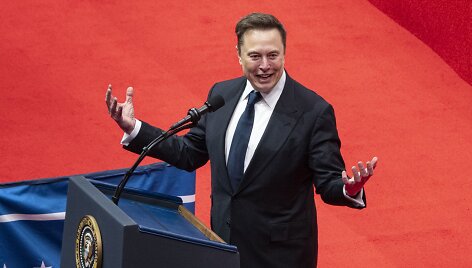 Technologijų magnatas Elonas Muskas / K.C. Alfred / ZUMAPRESS.com