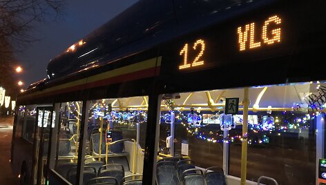 &Scaron;ventėms pasiruo&scaron;ę Klaipėdos autobusai
