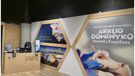Nuo &scaron;iol &bdquo;Hexa Cinema&ldquo; rasite &bdquo;Vilnius Outlet&ldquo;