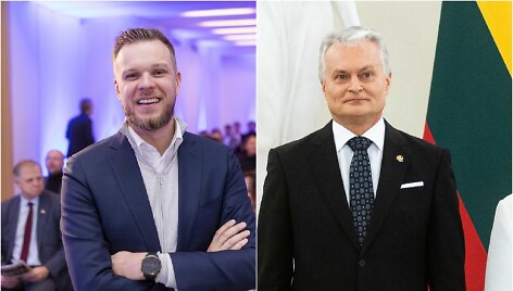 Gabrielius Landsbergis ir Gitanas Nausėda