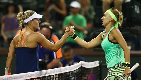 Angelique Kerber ir Elena Vesnina