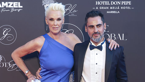 Brigitte Nielsen ir Mattia Dessi