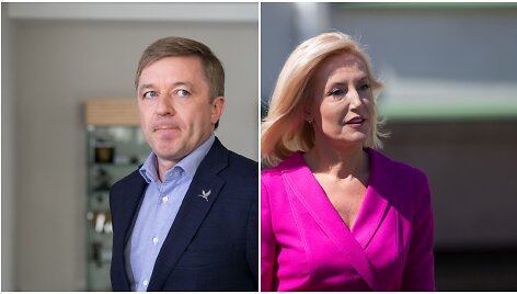 Ramūnas Karbauskis ir Živilė Pinskuvienė