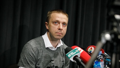 Pauliaus Motiejūno spaudos konferencija