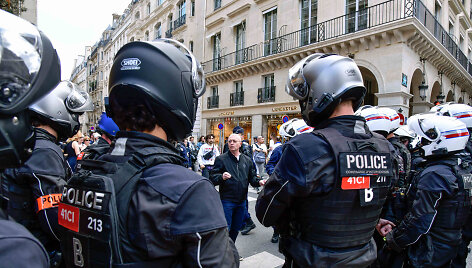 Prancūzijos policininkai / H. WELSCHINGER/OLA NEWS/SIPA / H. WELSCHINGER/OLA NEWS/SIPA